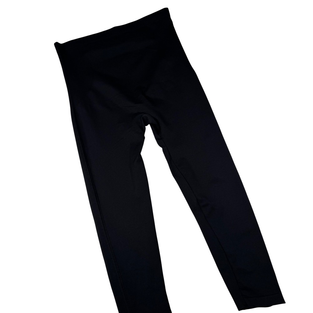 Shapermint Leggings Womens 4XL Black High Waisted Tummy Control Shapewear #42075